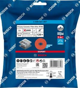 BOSCH EXPERT R782 Prisma, Fibrodisc, X-LOCK, Ø 115-125 mm [cutie 5 bucăți] [4]
