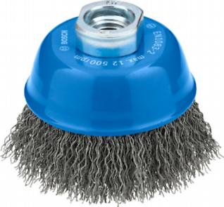 BOSCH, Perie-oală Metal Clean pentru polizoare unghiulare mici cu alezaj M14, 75 x 0,3 mm, M14 [2]