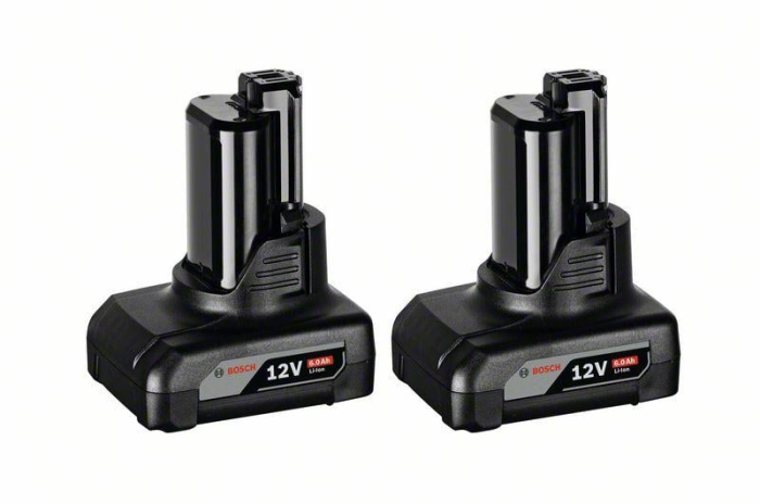 BOSCH PRO 2x GBA 12V 6.0Ah, Acumulator, 12,0 V, 6,0 Ah [2]