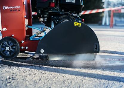 BOSCH PRO Asphalt, Disc de tăiere diamantat, pentru fierăstraie de banc și fierăstraie pe benzină, alezaj 25,4 mm, Ø 350-400 mm [5]