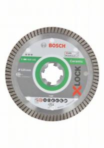 BOSCH PRO Ceramic, Disc de tăiere diamantat, pentru polizoare unghiulare mici, X-Lock, 125 x 1,4 x 22,23 mm [2]