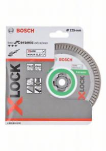 BOSCH PRO Ceramic, Disc de tăiere diamantat, pentru polizoare unghiulare mici, X-Lock, 125 x 1,4 x 22,23 mm [6]
