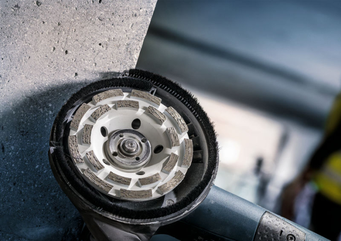 BOSCH PRO CONCRETE LONG LIFE, Disc diamantat tip oală pentru șlefuirea betonului, durată mare de viață [5]