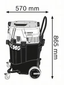 BOSCH PRO GAS 55 M AFC, Aspirator cu alimentare cu cablu, 1.200 W [5]