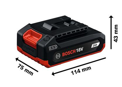 BOSCH PRO GBA18V-20, Acumulator, 18,0 V, 2,0 Ah [3]