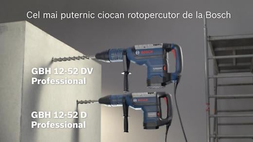 BOSCH PRO GBH 12-52 DV, Ciocan rotopercutor cu SDS max, 1.700 W [4]