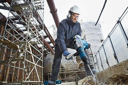 BOSCH PRO GBH 12-52 DV, Ciocan rotopercutor cu SDS max, 1.700 W [7]