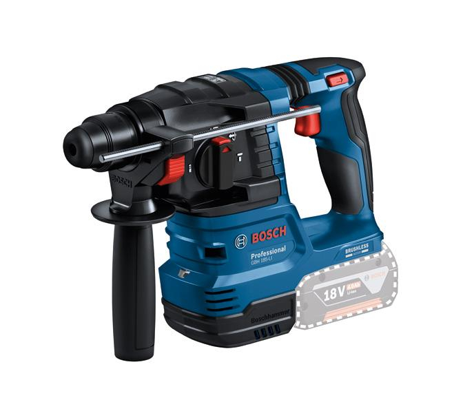 BOSCH PRO GBH 185-LI, Ciocan rotopercutor cu acumulator cu SDS plus, 18,0 V [2]
