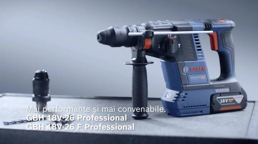 BOSCH PRO GBH 18V-26F, Ciocan rotopercutor cu acumulator cu SDS plus, 18,0 V, 5,5 Ah [6]