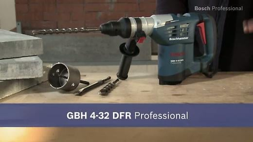 BOSCH PRO GBH 4-32 DFR, Ciocan rotopercutor cu SDS plus, 900 W [4]