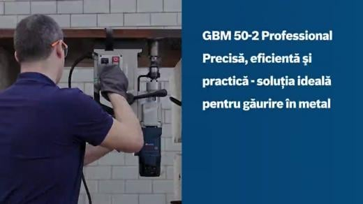 BOSCH PRO GBM 50-2, Mașină de găurit cu miez magnetic, 1.200 W [4]