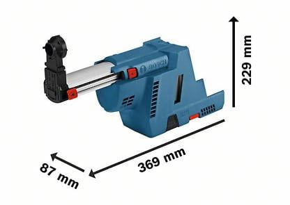 BOSCH PRO GDE 18V-16, Aspirator integrat [4]