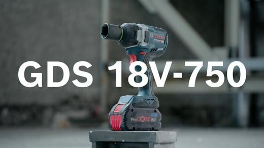 BOSCH PRO GDS 18V-750 C, Mașină de înfiletat/desfiletat cu impact cu acumulator/cheie, 18,0 V [2]