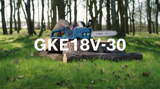 BOSCH PRO GKE18V-30, Ferăstrău cu lanț cu acumulator [4]