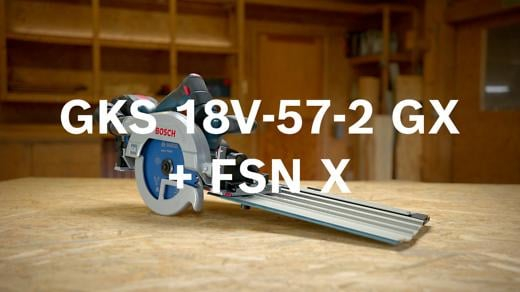 BOSCH PRO GKS 18V-57-2 GX, Ferăstrău circular cu acumulator, 18,0 V, 165 mm [4]