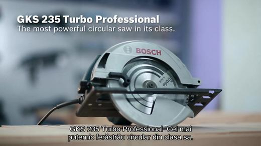 BOSCH PRO GKS 235 Turbo, Ferăstrău circular, 2.050 W, 235 mm [3]