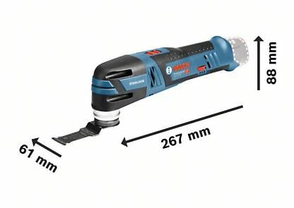 BOSCH PRO GOP 12V-28, Sculă multifuncțională cu acumulator, 12,0 V [7]