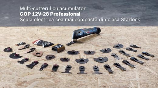 BOSCH PRO GOP 12V-28, Sculă multifuncțională cu acumulator, 12,0 V [4]