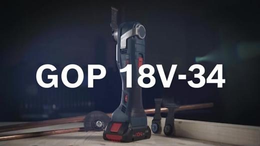 BOSCH PRO GOP 185-LI, Sculă multifuncțională cu acumulator, 18,0 V [4]
