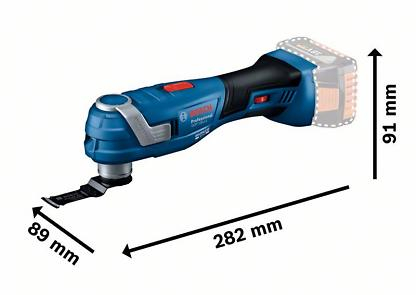 BOSCH PRO GOP 18V-34, Sculă multifuncțională cu acumulator, 18,0 V [4]