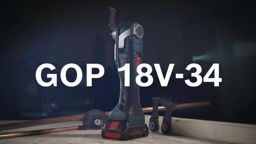 BOSCH PRO GOP 18V-34, Sculă multifuncțională cu acumulator, 18,0 V [3]