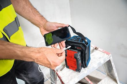BOSCH PRO GPB 18V-1 C, Difuzor Bluetooth®, 18,0 V [5]