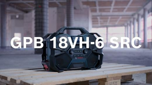 BOSCH PRO GPB 18VH-6 SRC, Radio, 12,0 V 18,0 V [4]