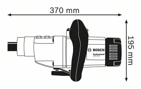 BOSCH PRO GRW 18-2 E, Agitator, 1.600 W [6]