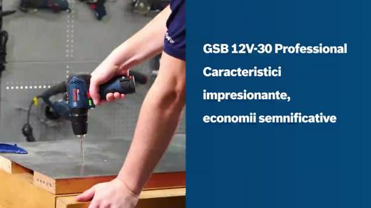 BOSCH PRO GSB 12V-30, Mașină de găurit cu percuție cu acumulator [3]