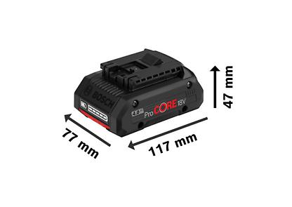 BOSCH PRO GSB 18V-45 + GDR 18V-215, Set combinat 18 V, 2 acumulatori ProCORE18V 4,0 Ah, încărcător GAL 18V-40, L-Case [5]