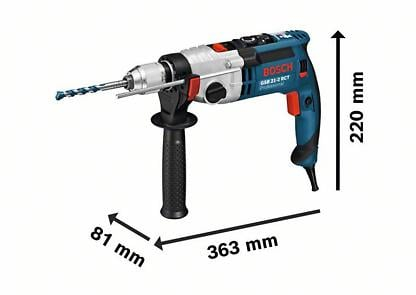 BOSCH PRO GSB 21-2 RCT, Mașină de găurit cu percuție, 1.300 W [4]