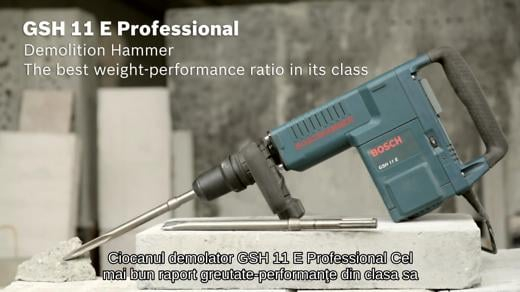 BOSCH PRO GSH 11 E, Ciocan demolator cu SDS max, 1.500 W [4]