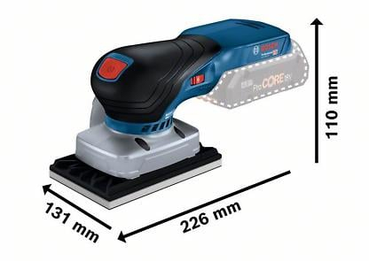 BOSCH PRO GSS 18V-13, Șlefuitor cu vibrații cu acumulator, 18,0 V [5]