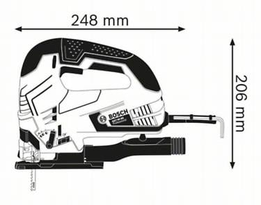 BOSCH PRO GST 90 BE, Ferăstrău vertical, 650 W [6]