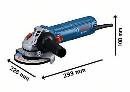 BOSCH PRO GWS 12-125, Polizor unghiular, 1.200 W, 125 mm [6]