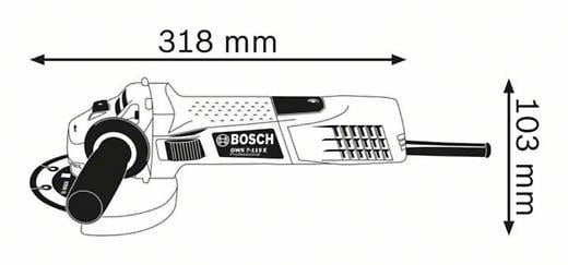BOSCH PRO GWS 7-115 E, Polizor unghiular, 720 W, 115 mm [7]