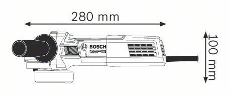 BOSCH PRO GWS 9-125 S, Polizor unghiular, 900 W, 125 mm [4]