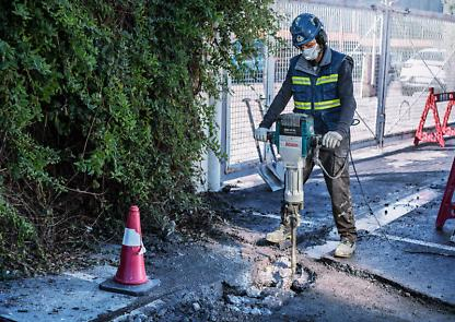 BOSCH PRO Hex 28-4C, Daltă ascuțită, lungime totală 400-520 mm [5]