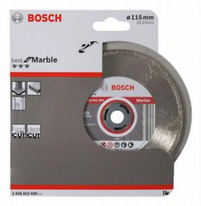 BOSCH PRO Marble, Disc de tăiere diamantat, pentru polizoare unghiulare mici, alezaj 22,23 mm, Ø 115-125 mm [3]