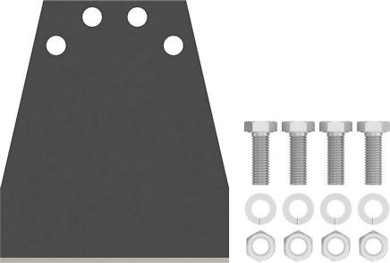 BOSCH PRO SDS max, Set de înlocuire daltă pentru podea, 152 mm [2]