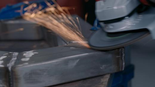 BOSCH PRO Stainless Steel, Disc de degroșare din material compozit, pentru polizoare unghiulare mici, alezaj 22,23 mm, Ø 115-125 mm [3]