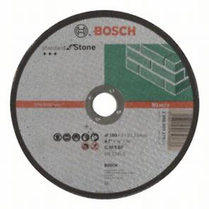 BOSCH PRO Stone, Disc de tăiere din material compozit, pentru polizoare unghiulare mari, alezaj 22,23 mm, Ø 180-230 mm [2]