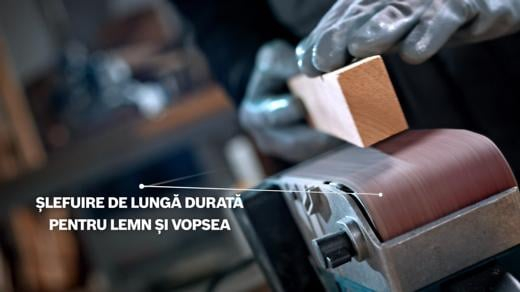 BOSCH PRO X440, Bandă de șlefuit pentru șlefuitoare, lățime 75-100 mm [cutie 10 bucăți] [4]