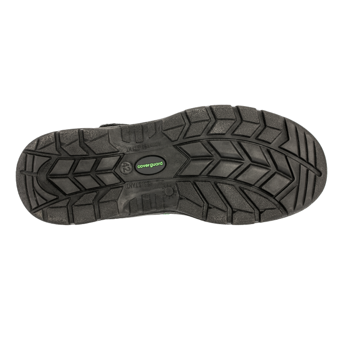 BOVA S1P, Sandale de protecție din piele granulată și PU, bombeu oțel, lamelă antiperforație, talpă SRC rezistentă la uleiuri și combustibili [2]