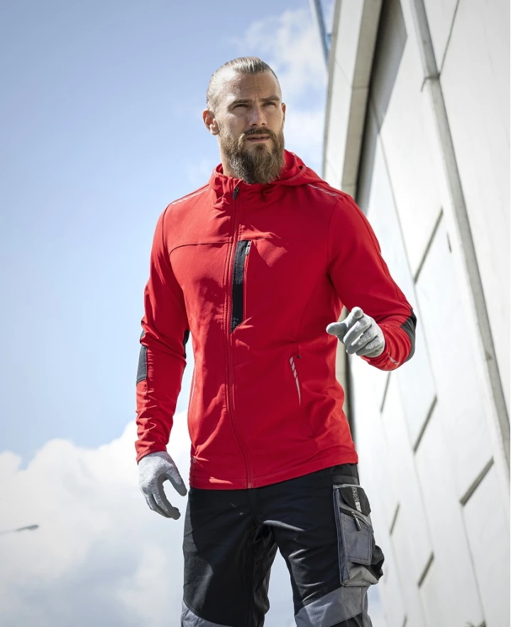 BREEFFIDRY STRETCH, Jachetă Softshell cu glugă din poliester și elastan, 230 g/mp [3]