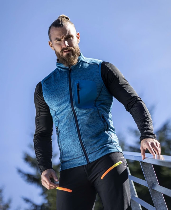 BREEFFIDRY, Vestă funcțională din poliester și spandex, 300 g/mp [3]