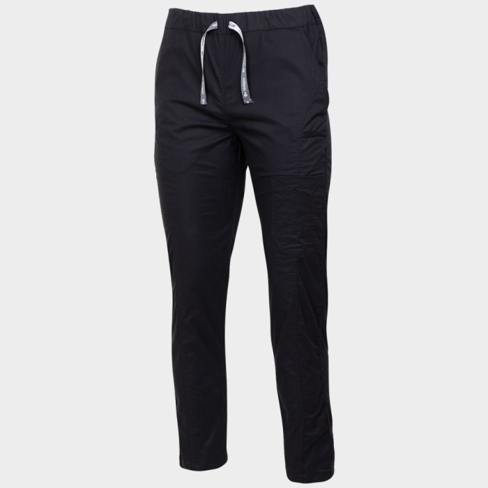 BREEZE, Pantaloni în talie pentru bucătari din bumbac cu spandex [3]