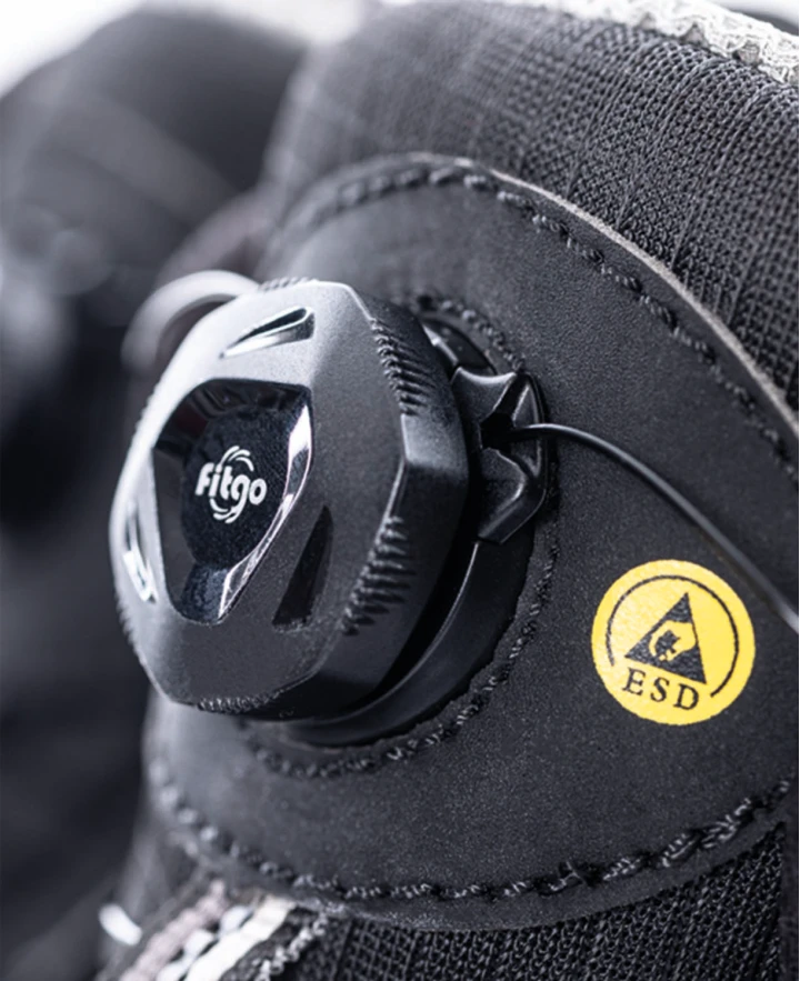 RICK S3 ESD HRO, Bocanci de protecție WOVEN-TEK, fără metal, bombeu fibră de sticlă, HRO [4]