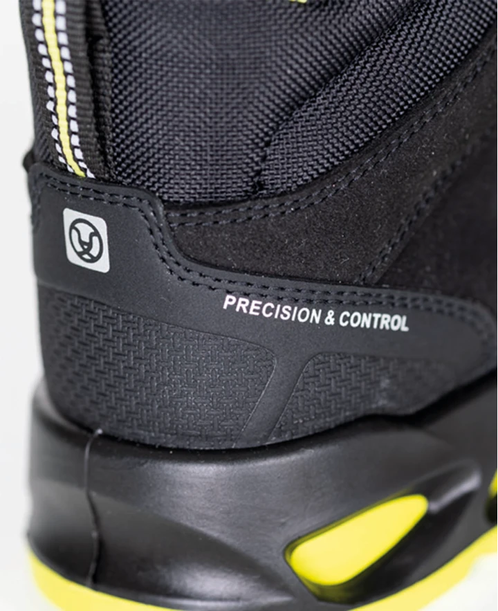 BRIMIC HIGH S3S SR FO ESD, Bocanci de protecție din microfibră cu TPU, bombeu din fibră de sticlă, lamelă antiperforație Kevlar [5]