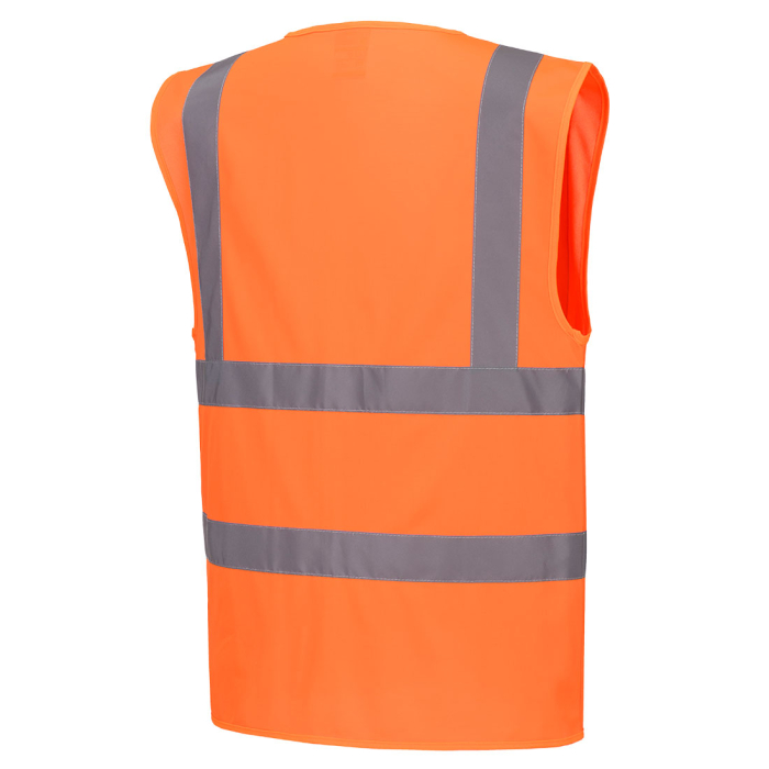 C371, Vestă reflectorizantă HI-VIS din poliester tricotat, 124 g/mp [4]